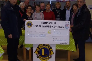 Le Lions Club soutient les Restos du cœur