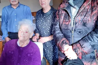 La doyenne des Buxiérois fête ses 102 ans