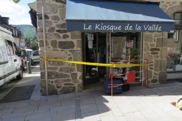Un kiosque de presse visité et saccagé au petit matin à Argentat (Corrèze)