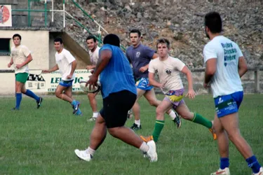 Galop d’essai du Rugby Causse Vézère dans les Landes