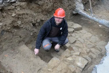Des fouilles ont permis de découvrir un ancien quartier vers le collège guérétois