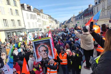 4.000 manifestants en Creuse pour la quatrième mobilisation contre la réforme des retraites