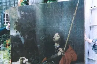 Le tableau de Saint Roch, disparu dans les années 50, va revenir à Aurillac