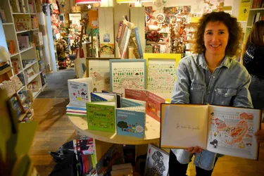 Sophie Bureau, illustratrice jeunesse de renommée nationale, habite l’agglomération de Moulins (Allier)