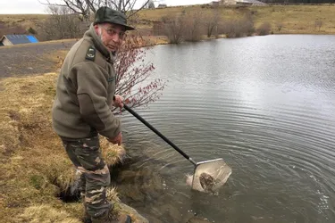 60 kg de poissons déversés dans le lac