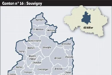 Canton de Souvigny : Simon tente sa chance contre Dufrègne