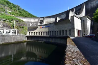 Année sèche pour les barrages hydroélectriques de la vallée de la Dordogne (Corrèze)