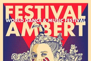 Voici l'affiche du 30e Festival d’Ambert, signée Ben Quêne