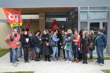 Haute-Loire : l'inquiétude des agents du Département s'exprime à Brioude