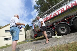 Corrèze : les camions-citernes alimentent à nouveau une partie de la Xaintrie en eau potable