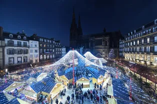 Entre retrouvailles et espoirs, le marché de Noël de Clermont-Ferrand a ouvert ses portes