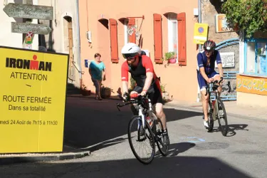 Quelles routes seront fermées pour le parcours vélo de l'Ironman Vichy les 21 et 22 août ?