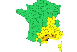 Le Cantal et la Haute-Loire placés en vigilance jaune vent violent et pluie-inondation