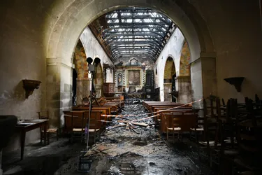 Incendie de l'église de Voutezac (Corrèze) : des dégâts considérables sur le plan patrimonial