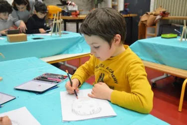 À Moulins, un concours de dessins pour les enfants sur le thème du cerveau humain