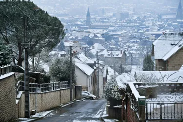 Il n'avait pas neigé à Brive-la-Gaillarde depuis...