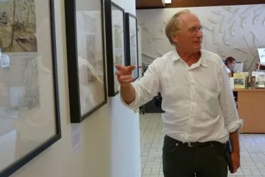 Les œuvres de Rob Roy ont été présentées par son fils pour conclure l’exposition
