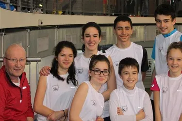 Les jeunes licenciés du CAB aux championnats d’Auvergne