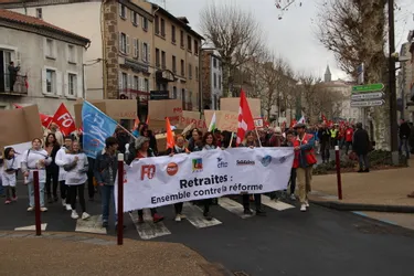 La mobilisation ne faiblit pas, à Brioude, contre la réforme des retraites