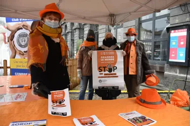 Pourquoi la couleur orange rayonne pour lutter contre les violences faites aux femmes dans le Cantal