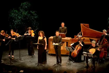 Damien Guillon, Myriam Arbouz et le Banquet Céleste, hier soir, à l’opéra de Clermont