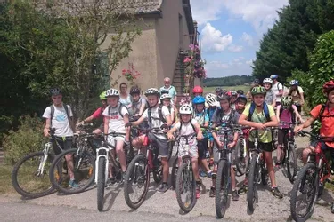 A vélo, de Tronget à Cournon-d’Auvergne
