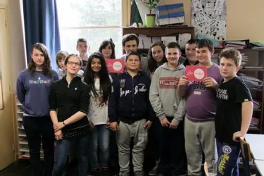 Les 17 élèves de 5e SEGPA du collège Voltaire d’Ussel ont participé à un projet d’écriture