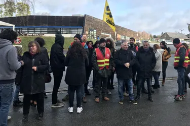 Les syndicats mobilisés devant le site de Tellis à Favars (Corrèze) pour dénoncer un « licenciement abusif »