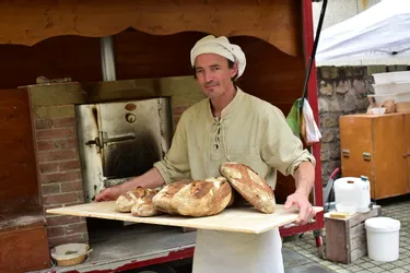 Un pain maison réussi grâce aux conseils d'Olivier Acquaert, boulanger du Puy-de-Dôme