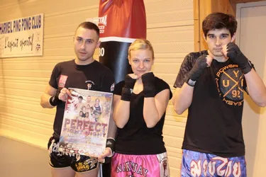 Trois sociétaires du Nak Muay Gym 2 à la Perfect Fight Night
