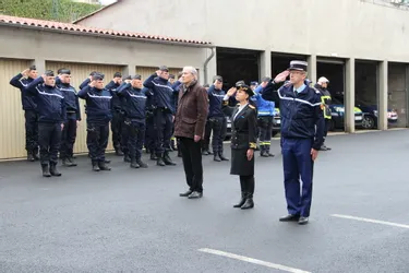 La compagnie de Brioude rend hommage au gendarme Arnaud Beltrame