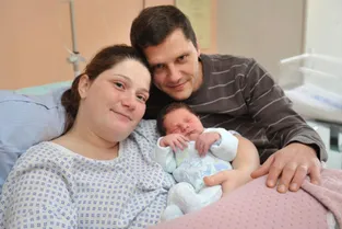 Le premier bébé de l’année 2016 de l’hôpital de Moulins s’appelle Maxence Roggenbock