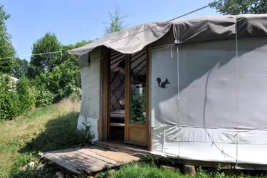 Le « Battement d’ailes » propose aussi des séjours en tente nomade