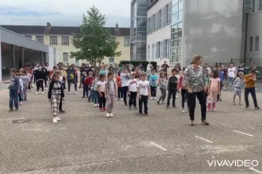 Un flashmob à l’école George-Sand