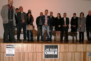 " Tous Charlie " aux vœux du maire et de Pascal Coste