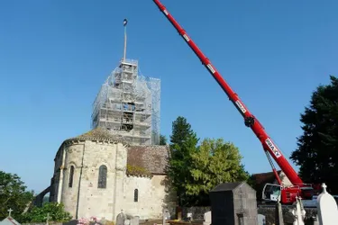 D’important travaux permettront la réfection complète de la toiture de l’église Saint-Pierre