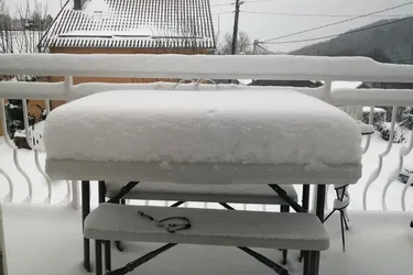 La neige est tombée ! Voici les photos des internautes en Auvergne et Limousin