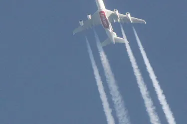 Le A380 Super Jumbo d’Airbus dans le ciel creusois