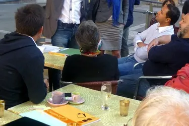 Premier « café citoyen » des Verts et du Parti de gauche