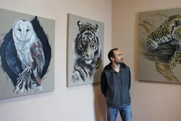 Le peintre Yoan Rimbault expose à la galerie La Grange