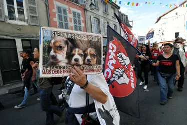 300 opposants à la vivisection dans la rue [PHOTOS]