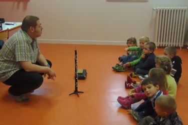 Un atelier musical proposé aux écoliers du primaire