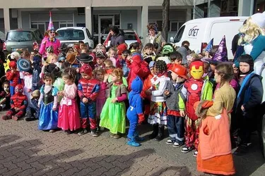 L’école maternelle du Masage fête Carnaval