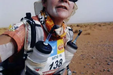 A 60 ans, Martine Taillade a relevé le défi du Marathon des Sables dans le désert marocain