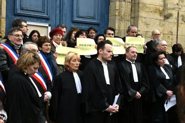 Forte mobilisation du monde judiciaire à Moulins