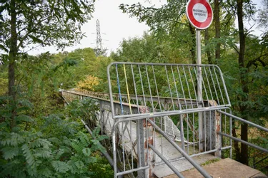 La passerelle de la Glacerie sera démolie et reconstruite en 2021 à Montluçon (Allier)