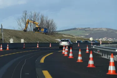 Poursuite du chantier d'élargissement de l'A75 : modifications de circulation cette semaine entre Clermont-Ferrand et Le Crest
