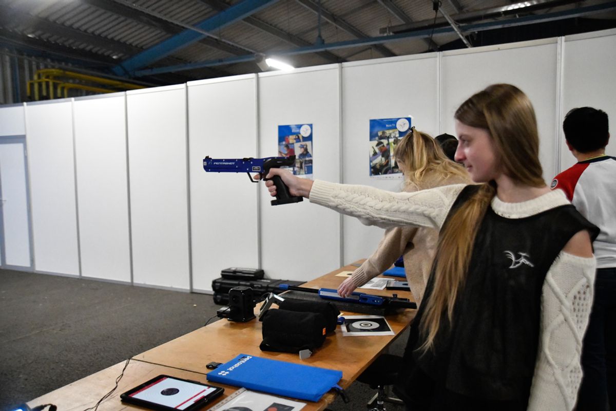 Coup d'envoi des championnats de France de tir sportif à Montluçon