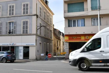 Deux rues du faubourg Saint-Pierre à Montluçon bientôt rouvertes à la circulation