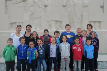 Les écoliers aubraciens en visite à Verdun
